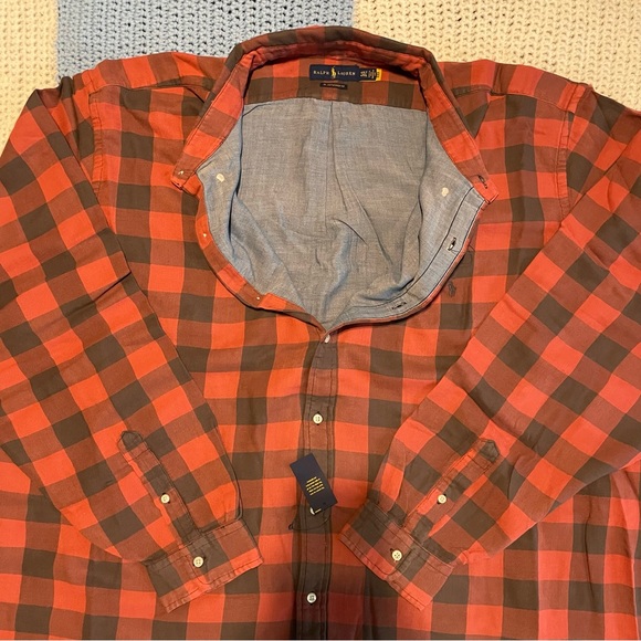 Polo Ralph Lauren “Big&Tall” LS Flannel Button Up - Picture 8 of 8